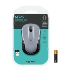 Home logitech m325 wireless mouse, 2.4 ghz with usb unifying receiver, 1000 dpi optical tracking
