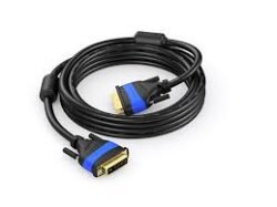 kabeldirekt dual link dvi cable with ferrite core for interference free signal transmission &ndash; 10m item id 293